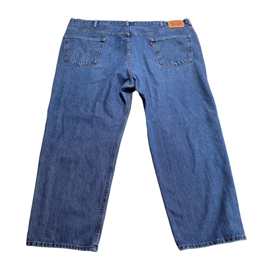 Vintage Levi’s 550 Relaxed Fit Denim Blue Jeans Sz 50/29